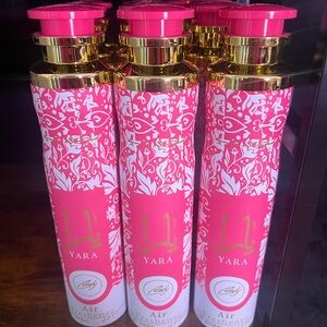 Yara Pink and Gold Air Freshener